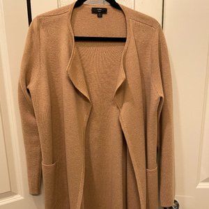 J.Crew Juliette collarless sweater-blazer